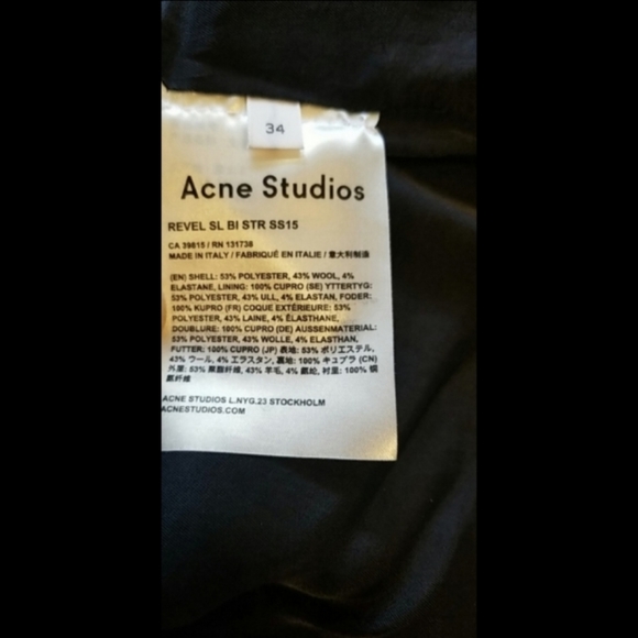 Rare Acne Studios Revel Cargo Vest Size 34 XS - Picture 11 of 12